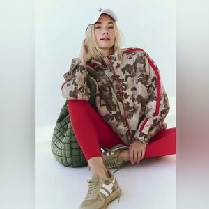 NWT FP Movement Pippa Packable Puffer Jacket, Camo, Sz XS